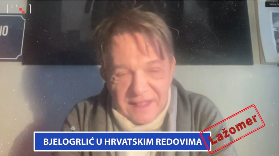 LAŽOMER: Bjelogrlić u HRVATSKIM redovima (VIDEO)